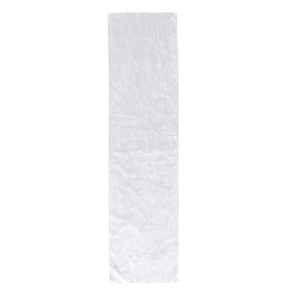 Towelsoft Premium Terry Velour fitnes Towel, 12 inch x 44 inch White - FITNESS-EV1411-WE