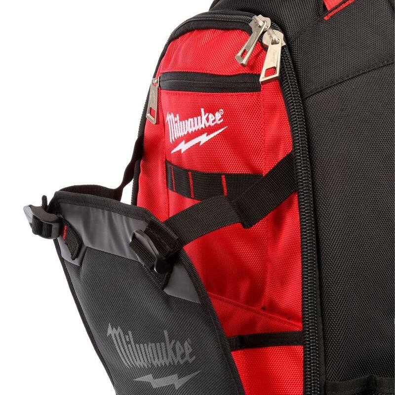 Milwaukee Jobsite Backpack with Fastback Knives (2-Pack) - 48-22-8200-48-22-1503