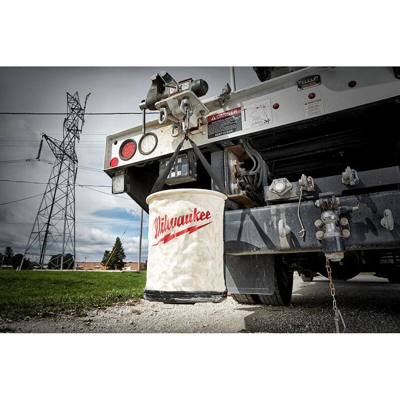 Milwaukee 12 in. Canvas Utility Bucket Tool Bag - 48-22-8271