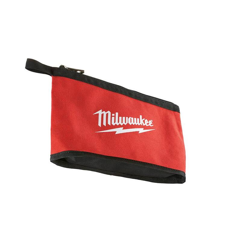 Milwaukee 12 in. Red Zipper Tool Bag (4-Piece) - 48-22-8180-X4