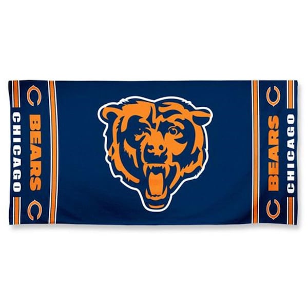 Caseys Chicago Bears Towel 30x60 Beach Style - 9960618739