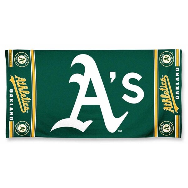 Mcarthur Towels & Sports Oakland Athletics Towel 30x60 Beach Style - 9960618785