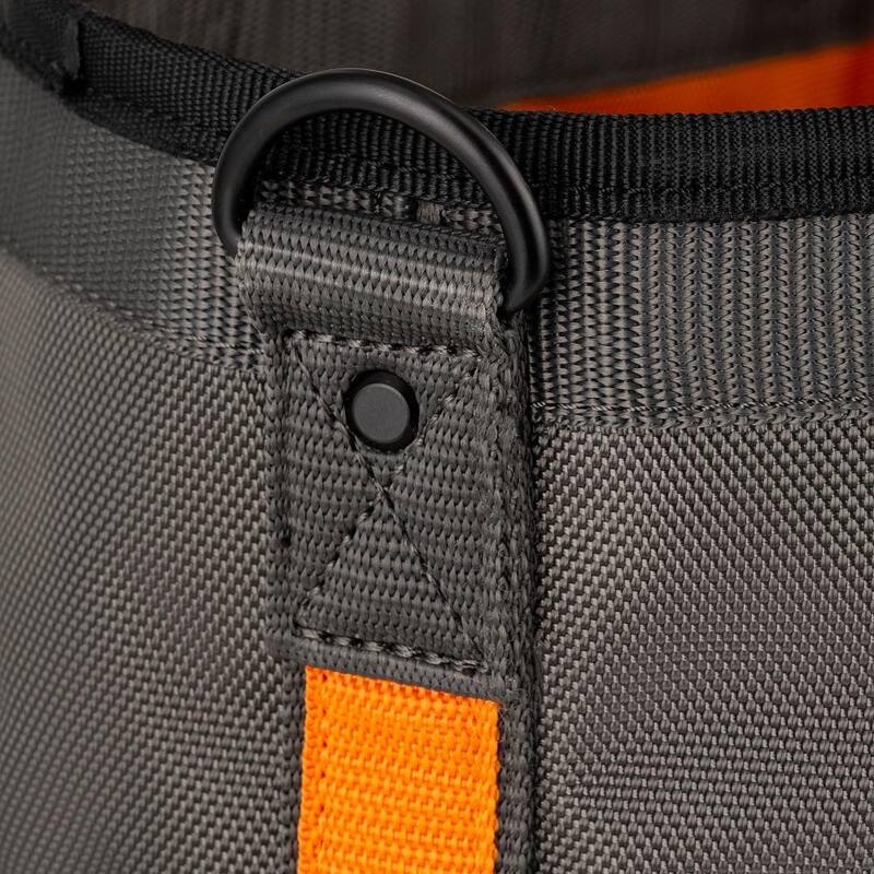 RIDGID 14 in. 5 Pocket Professional Grade Open Tool Tote - RD60088-TH