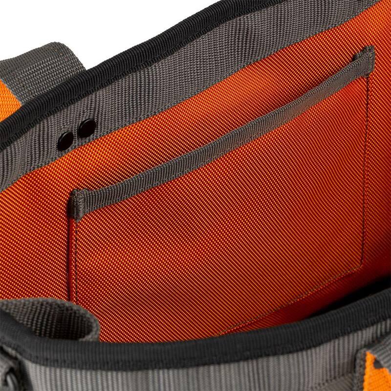 RIDGID 14 in. 5 Pocket Professional Grade Open Tool Tote - RD60088-TH