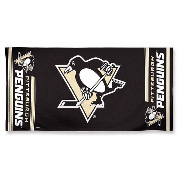 Mcarthur Towels & Sports Pittsburgh Penguins Towel 30x60 Beach Style - 9960618669