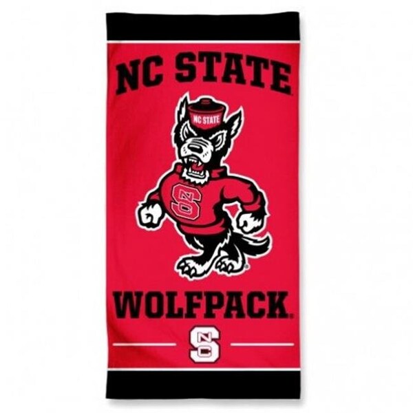 Wincraft North Carolina State Wolfpack Towel 30x60 Beach Style - 9960618983