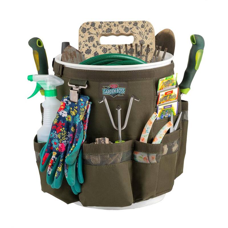 BUCKET BOSS Garden Boss 5 Gal. Bucket Tool Storage Organizer - GB20010