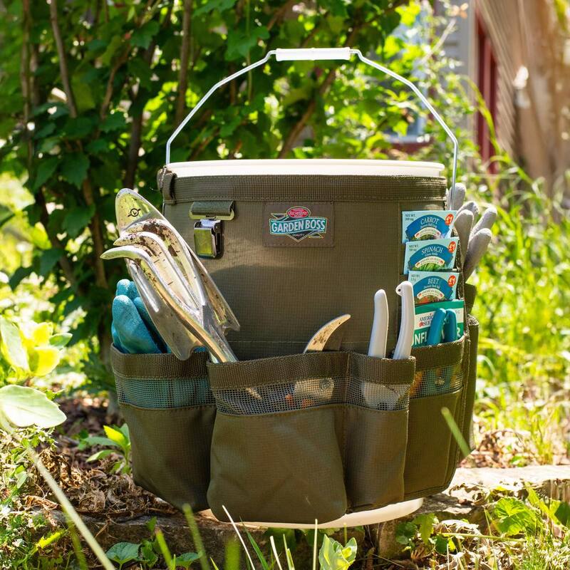 BUCKET BOSS Garden Boss 5 Gal. Bucket Tool Storage Organizer - GB20010
