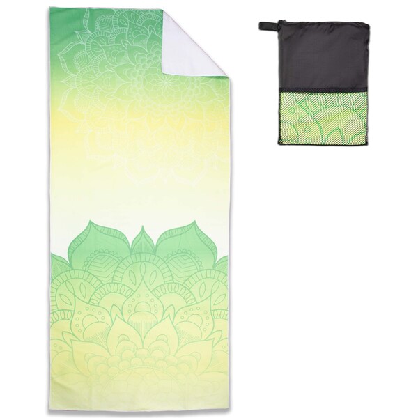 Monarch Brands Mandala Beach Towel - Green - PNP-BT-MAND3070-GR