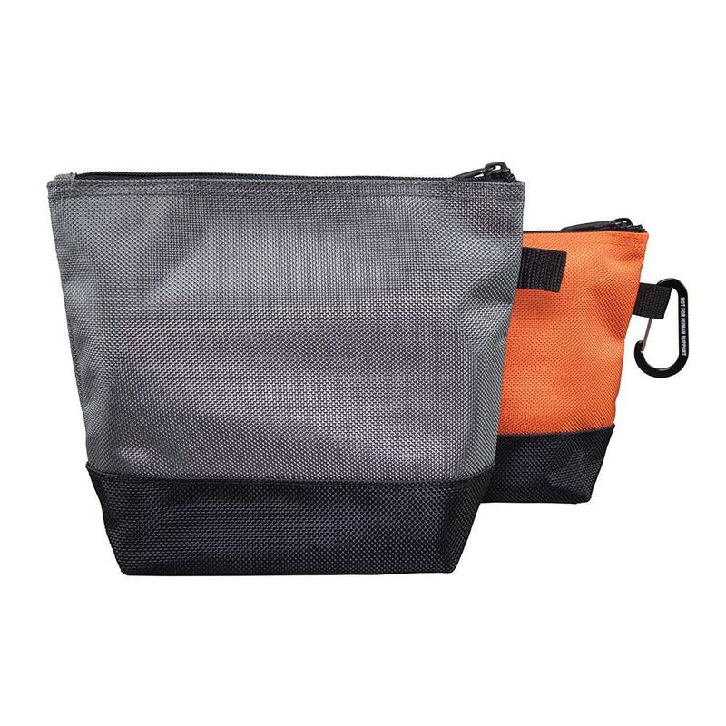 Klein Tools Tradesman Pro 10 in. Tote Organizer and 9 in. Stand-Up Zipper Tool Bag Set - M2O41631KIT