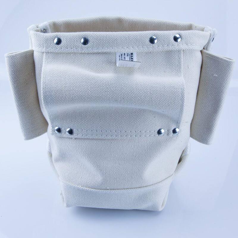 Klein Tools 9 in. Canvas Bull-Pin and Bolt Bag - 5416T