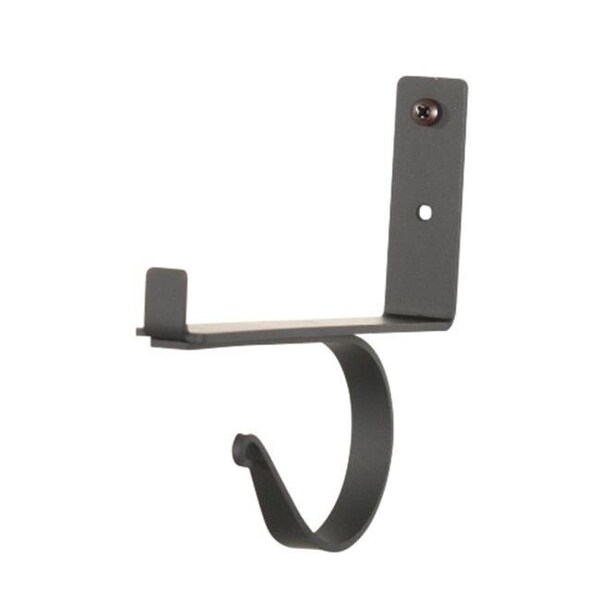 Village Wrought Iron Village Wrought Iron CUR-SB-87 Plain Curtain Shelf Brackets - CUR-SB-87