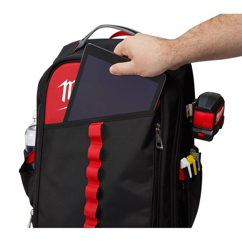 Milwaukee Low Profile Backpack with 6-in-1 Pliers - 48-22-8202-48-22-3079