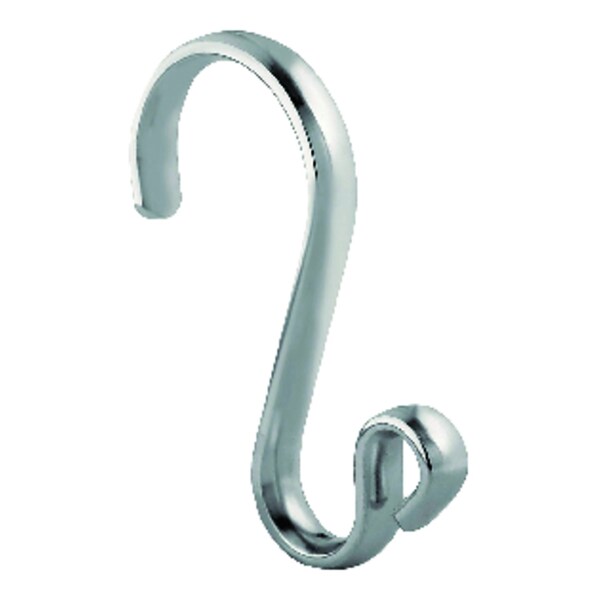 Interdesign iDesign Chrome Silver Metal Shower Curtain Rings 12 pk - 55970