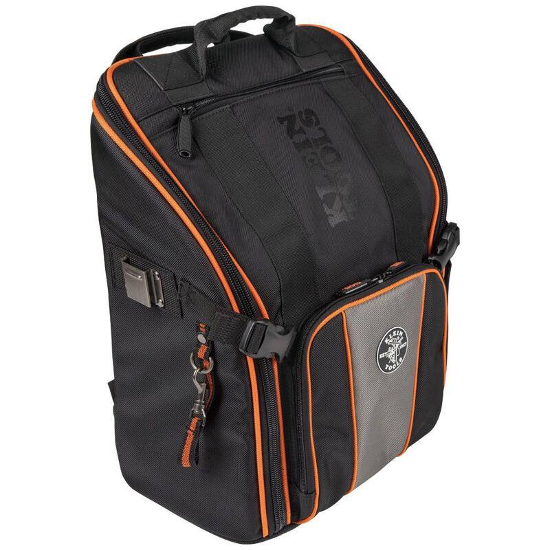 Klein Tools Tradesman Pro 17.25 in. Tool Station Backpack with Worklight - 55655
