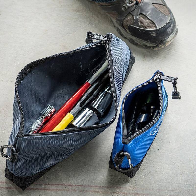 Klein Tools 7 in. and 14 in. Stand-up Zipper Bags (2-Pack) - 55559