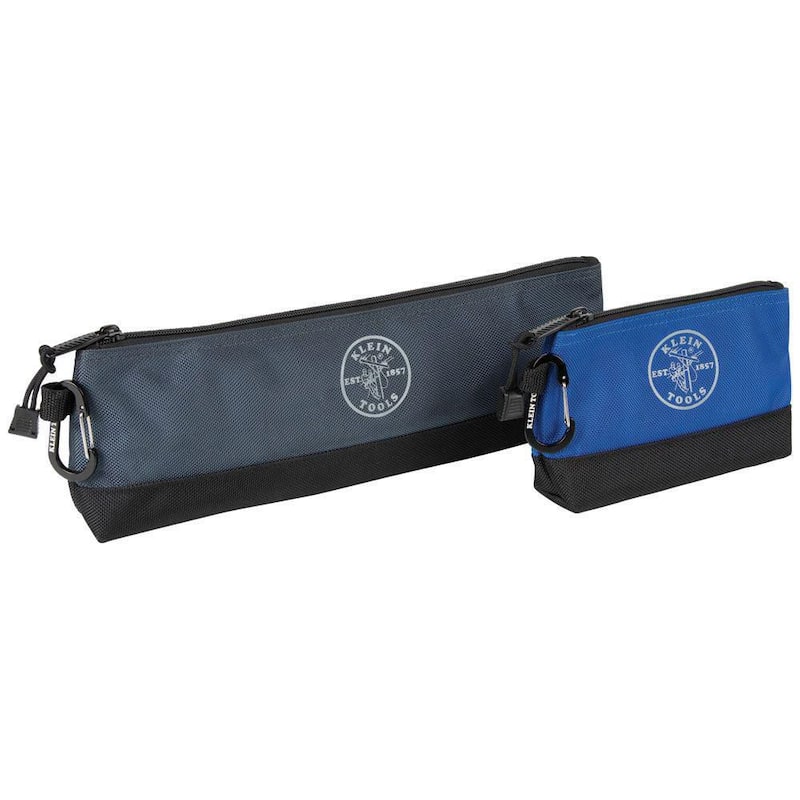 Klein Tools 7 in. and 14 in. Stand-up Zipper Bags (2-Pack) - 55559