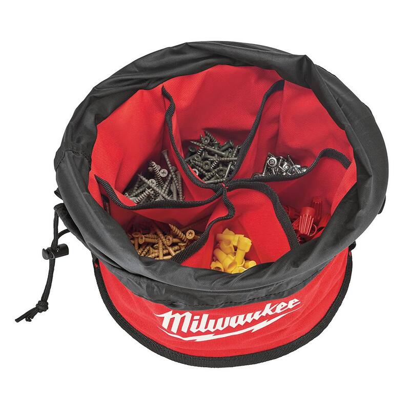 Milwaukee 12 in. Parachute Organizer Tool Bag With 6 Internal Pockets - 48-22-8170