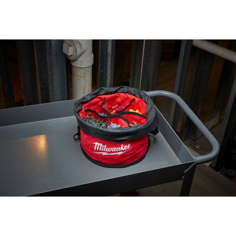 Milwaukee 12 in. Parachute Organizer Tool Bag With 6 Internal Pockets - 48-22-8170
