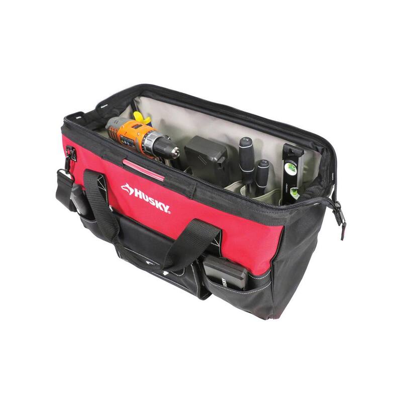 Husky 22 in. Spring-Loaded Tool Bag - 1H-2220-SLO
