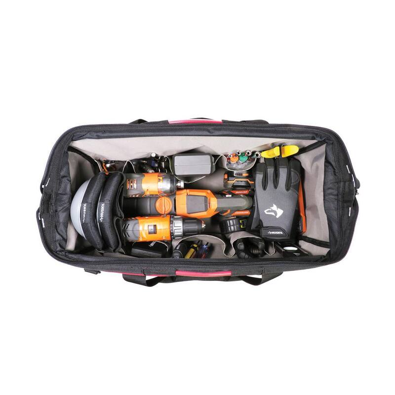 Husky 22 in. Spring-Loaded Tool Bag - 1H-2220-SLO