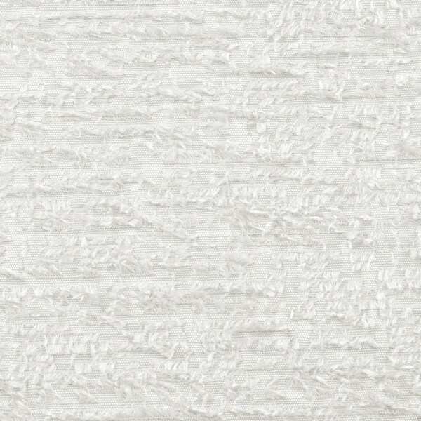 Homeroots 72 x 70 x 1 in. Pearl White Soft Textured Shower Curtain - 399745
