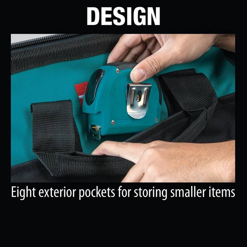 Makita 20 in. Contractor Tool Bag - 831303-9