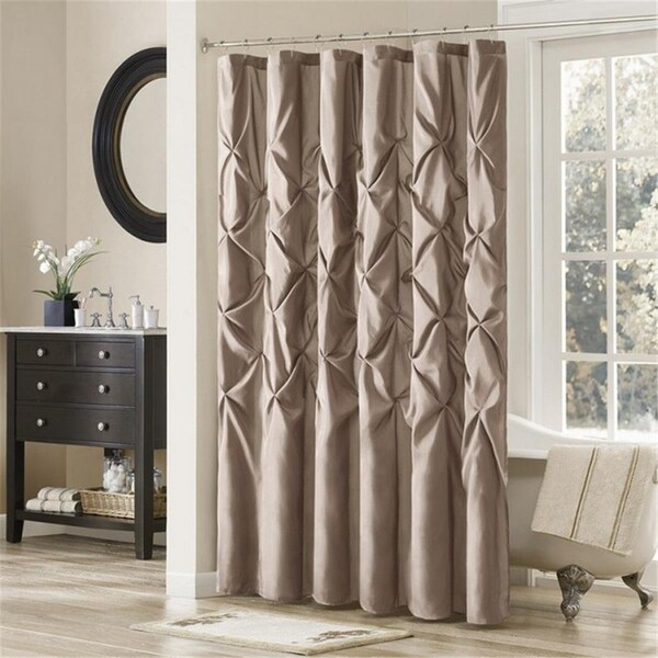Madison Park Faux Silk Shower Curtain - MP70-438