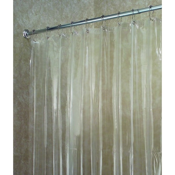 Idesign Shower CurtainLiner, 72 in L, 72 in W, EVAVinyl, Clear - 14551