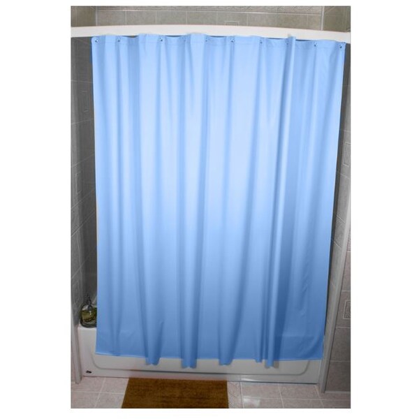 R & R Textile Vinyl, Blue, 70" W, 72" L - WW-VT6700-BLUE
