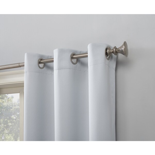 Sun Zero Sun Zero Norwich White Blackout Curtains 80 in. W X 84 in. L - AC-NRWCH84WHT