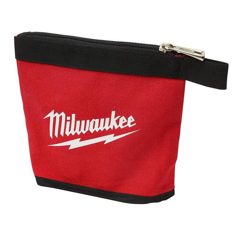 Milwaukee 14 in., 12 in., 8 in. and 6 in. Multi-Size Zipper Tool Bags in Red (4-Pack) - 48-22-8183-48-22-8180