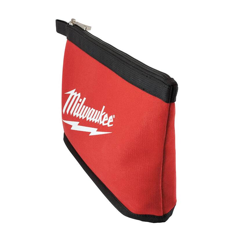 Milwaukee 14 in., 12 in., 8 in. and 6 in. Multi-Size Zipper Tool Bags in Red (4-Pack) - 48-22-8183-48-22-8180