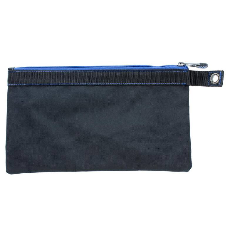 IDEAL Zipper Bag, Flat Pouch 12.5 in. x 7 in. x 0.5 in. - 37-050
