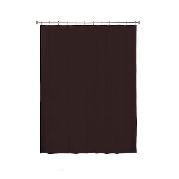 Kenney Mfg Lightweight PEVA Shower Curtain Liner and Beaded Roller Ring Set, 70in W x 72in H - KN61759V1