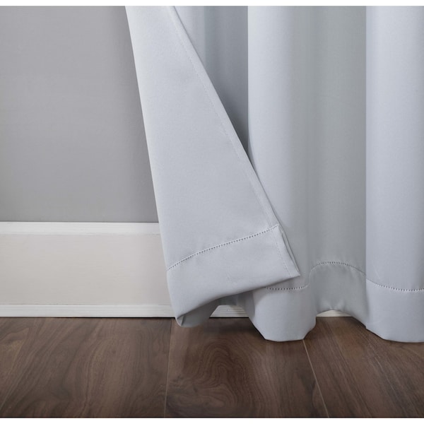 Sun Zero Sun Zero Norwich White Blackout Curtains 80 in. W X 63 in. L - AC-NRWCH63WHT