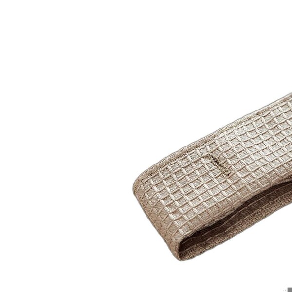 Homeroots 72 x 70 x 1 in. Mocha Sheer & Grid Shower Curtain & Liner Set - 399751