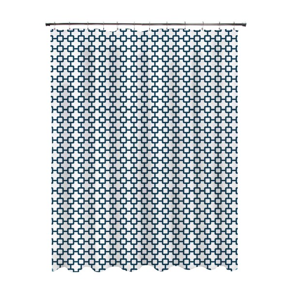 Kenney Mfg Medium Weight Decorative PEVA Shower Liner, 70" W x 72" H, Round Up - KN61285