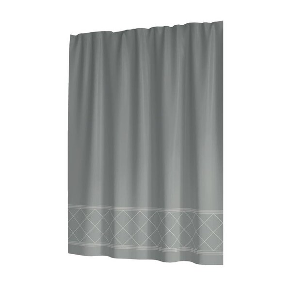 Sttelli Sttelli Radiance 72 in. H X 72 in. W Limestone Shower Curtain Polyester - RAS-115-LIM