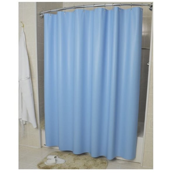 R & R Textile Vinyl, Blue, 70" W, 72" L - WW-SS9700-BLUE