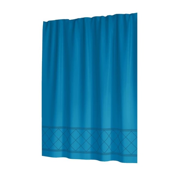 Sttelli Sttelli Radiance 72 in. H X 72 in. W Jewel Shower Curtain Polyester - RAS-115-JEW