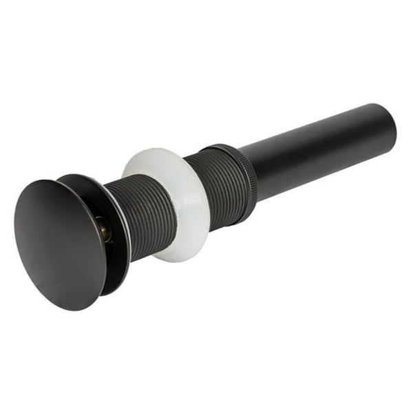 Eden Bath Eden Bath EB-D001MB 1.62 in. Umbrella Pop Up Drain - Matte Black Finish - EB_D001MB