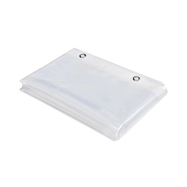 Utopia Alley Utopia Alley BL5KK 72 x 72 in. 4.8G Clear PEVA Shower Curtain Liner with Magnets - BL5KK