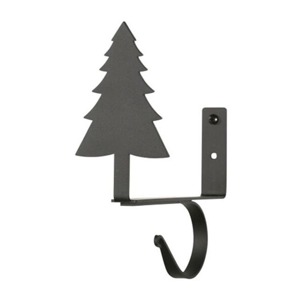 Village Wrought Iron Village Wrought Iron CUR-SB-42 Pine Tree Curtain Shelf Brackets - CUR-SB-42