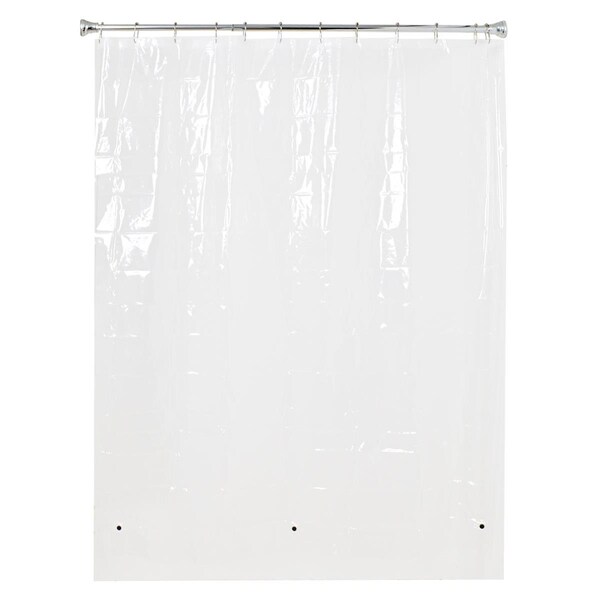 Utopia Alley 70 x 72 in. 3G Clear PEVA Curtain Liner - BL4KK