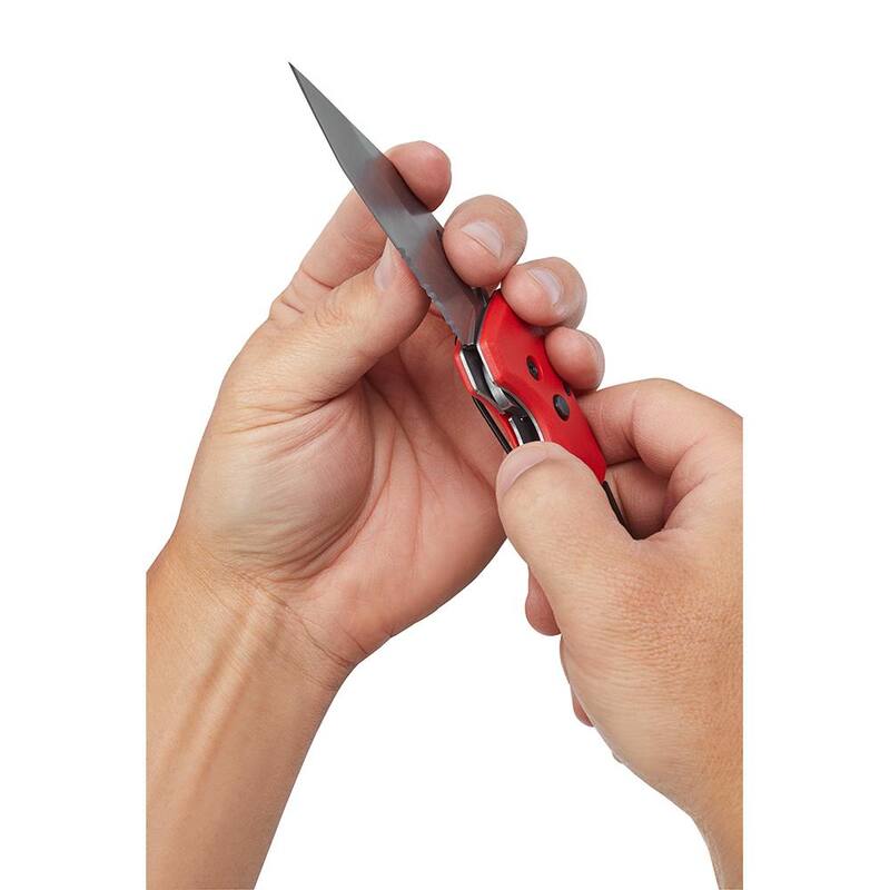 Milwaukee 10 in. Jobsite Tool Backpack with Fastback 5-in-1 Folding Knife with 3 in. Blade (2-Piece) - 48-22-8200-48-22-1540