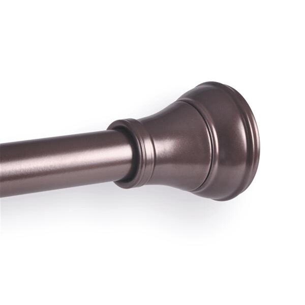 Utopia Alley 72 inch Aluminum Decorative Finial Tension Rod  Oil Rubbed Bronze - F72RB