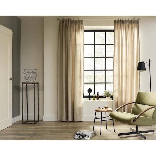 Kd Mueble 20 mm 63 in. Intensions Single Rod Kit, Brushed Nickel - KD3033124