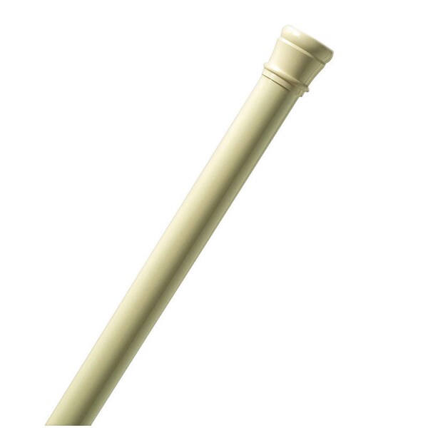 Zenith Metal Zenna Home Shower Curtain Rod 72 in. L Bone - 506F