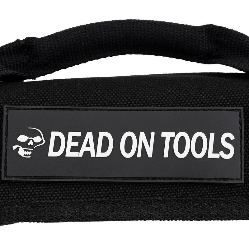 DEAD ON TOOLS 20 in. Heavy-Duty 24 oz. Canvas Wrench Tool Roll - DO240